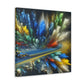 "Velocity Unleashed: Adrenaline Canvas" - Canvas