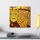 Leopard Lazing Luxuriously - Canvas