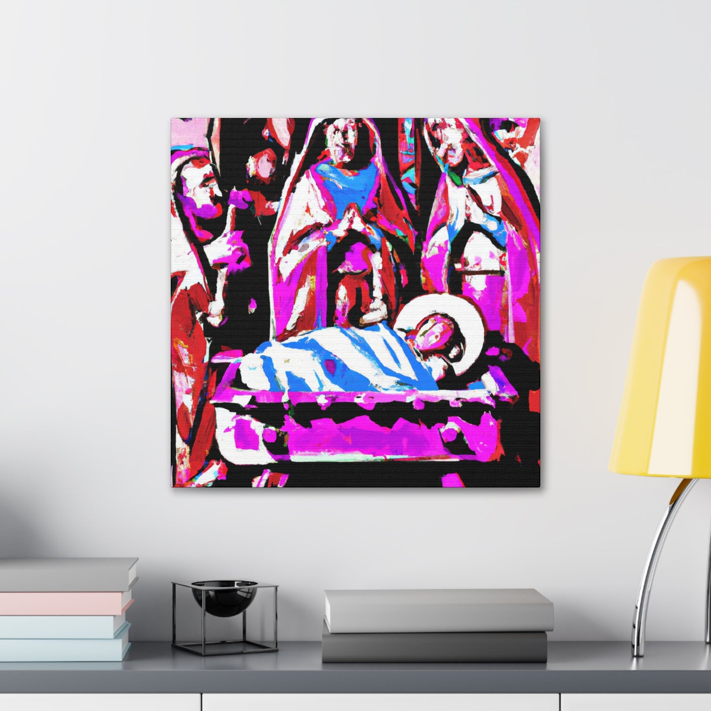 Manger in Pop Art - Canvas