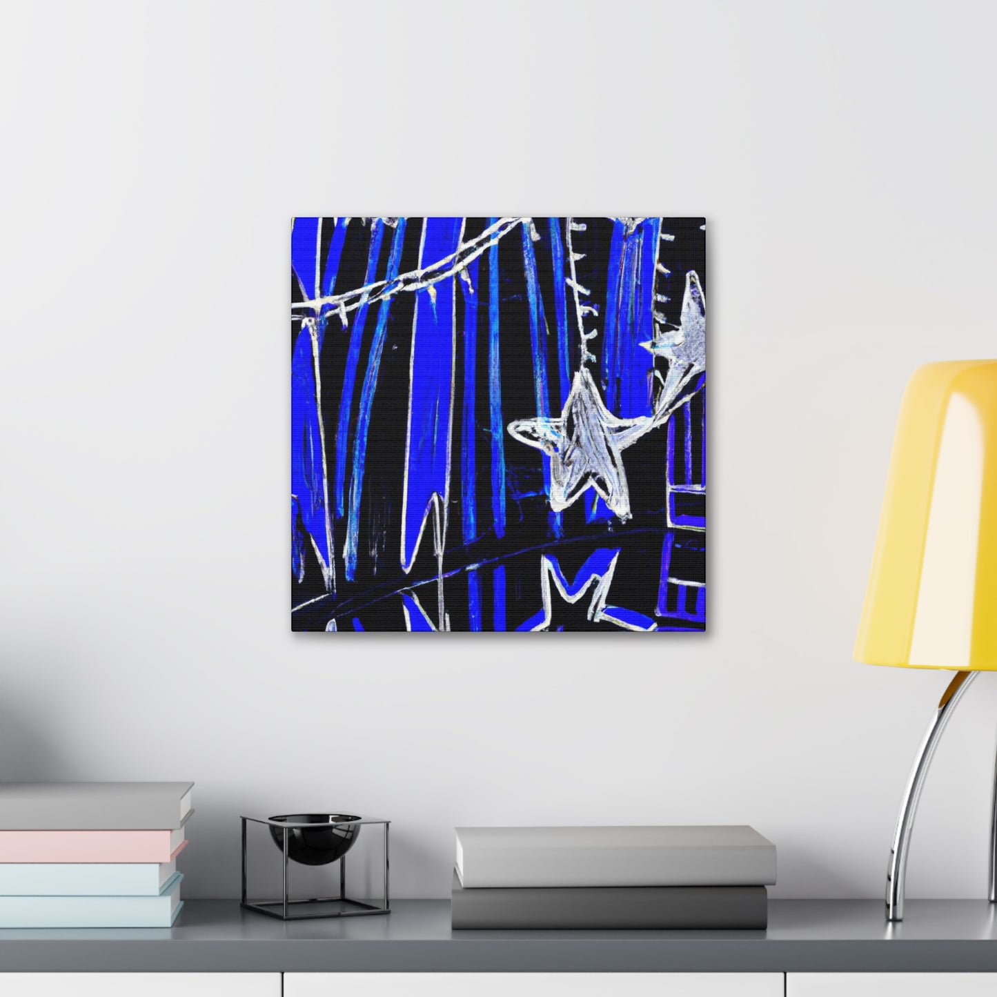 Twinkling Christmas Illumination - Canvas