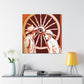 Wagon Wheel Neoclassicism - Canvas