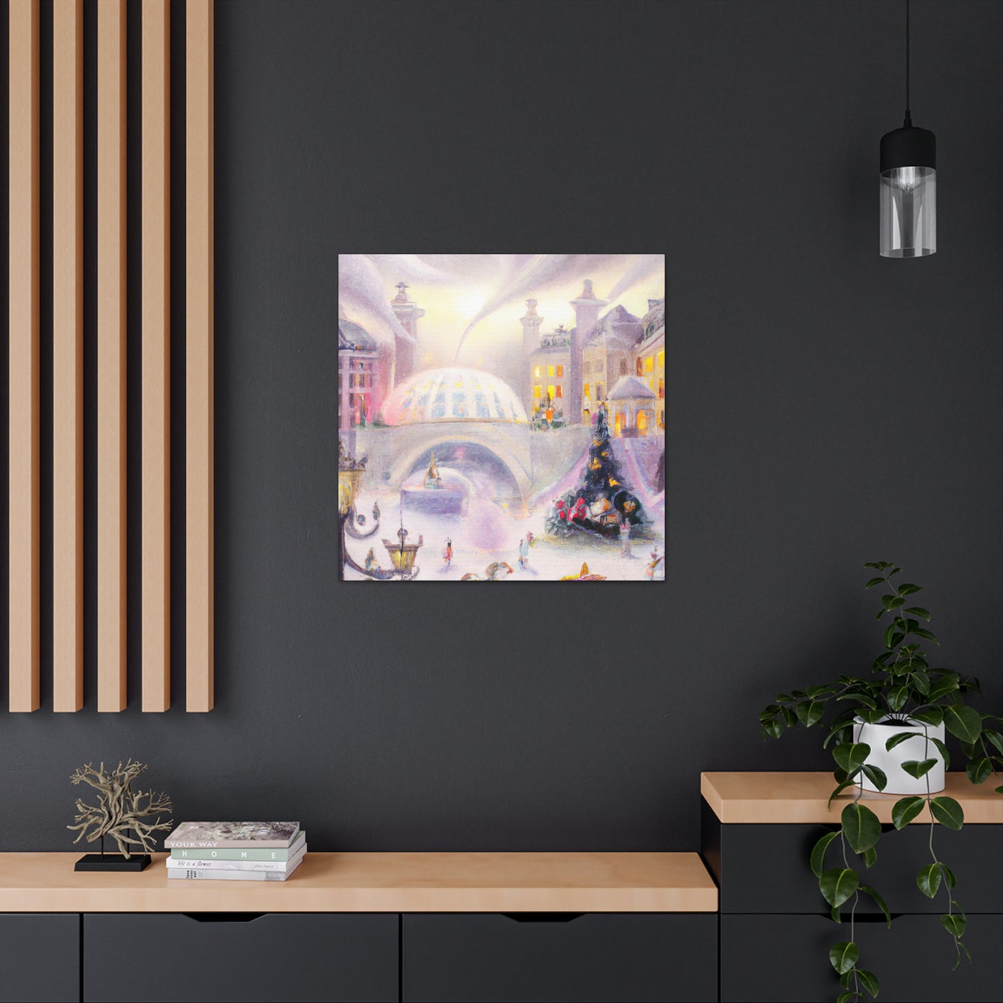 City Square in Dreamland - Canvas