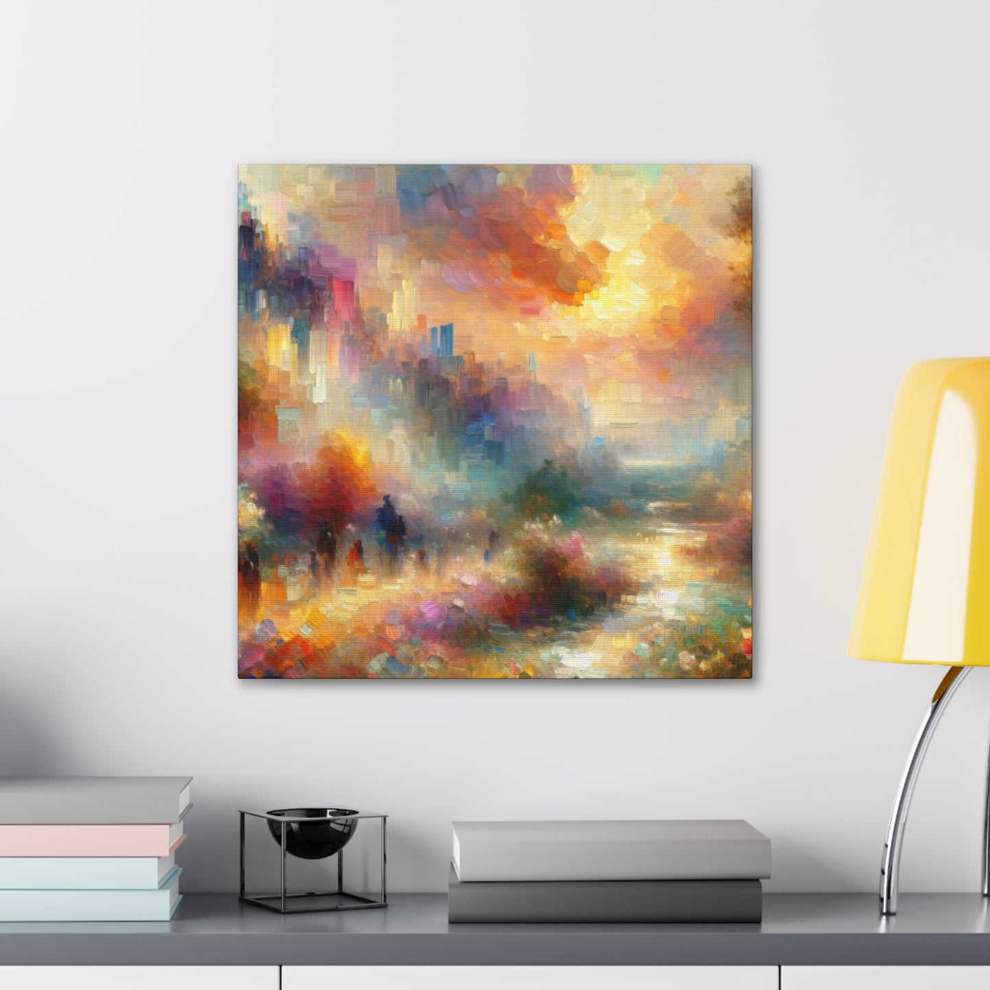 Gossamer Twilight Reflections - Canvas