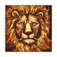 Lion's Baroque Regalia - Canvas