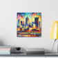 "Urban Symphony Unveiled" - Canvas