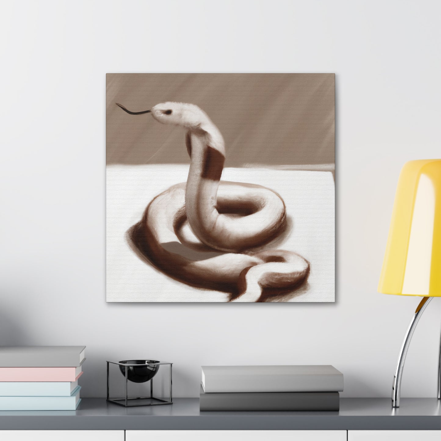 Corn Snake Surrealism - Canvas