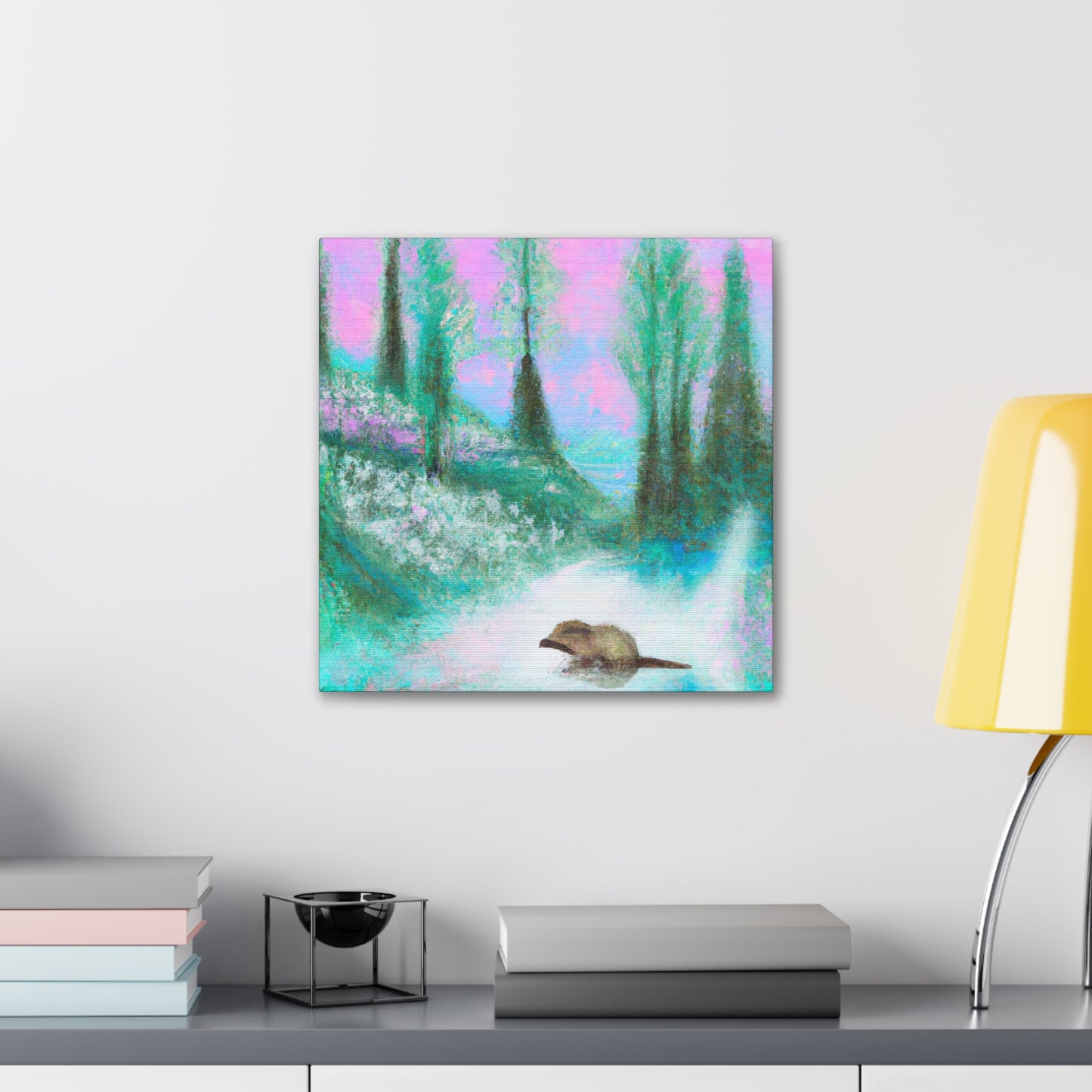 Beaver's Dreamscape Portrait - Canvas