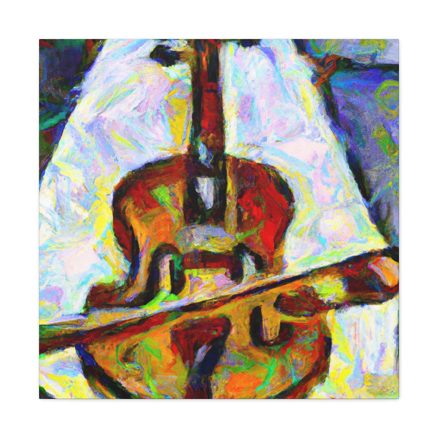 Mandolin of Expressionism - Canvas