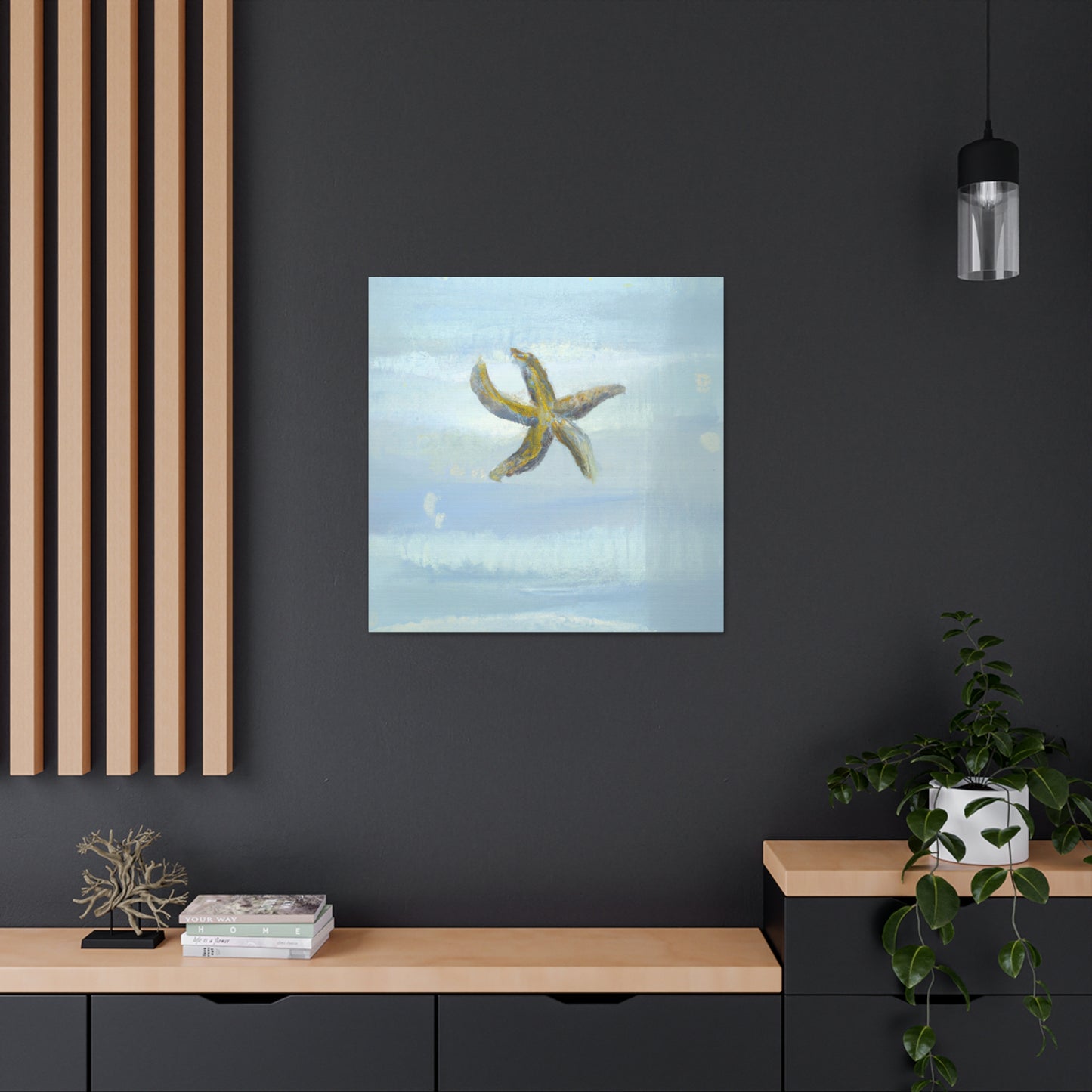 "Starfish at Dawning." - Canvas