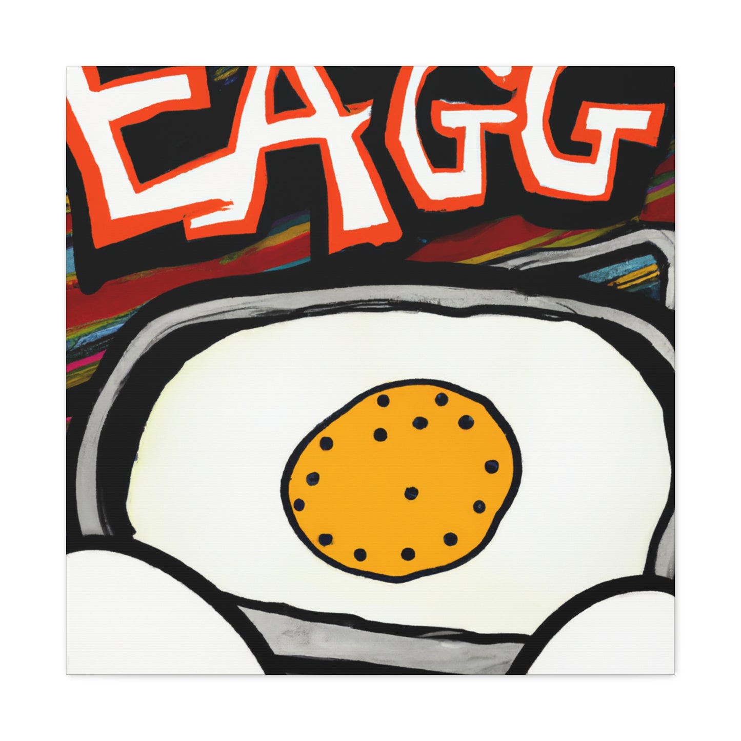 Eggs in Chiaroscuro - Canvas