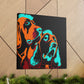 "Irish Setter Portrait 1925" - Canvas