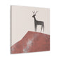 Deer in Simplicity - Canvas