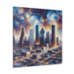 "Urban Visions Unveiled" - Canvas