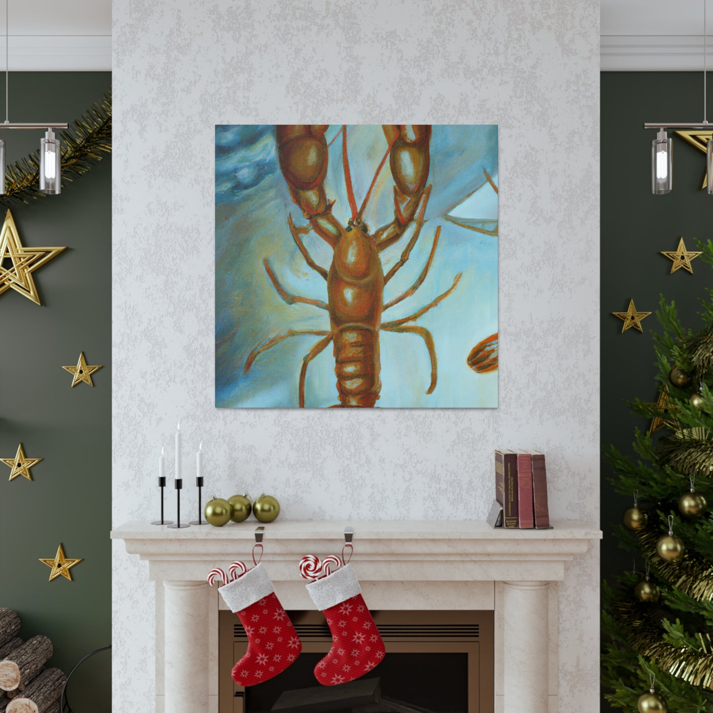 Lobster Dreamscape Surreal - Canvas