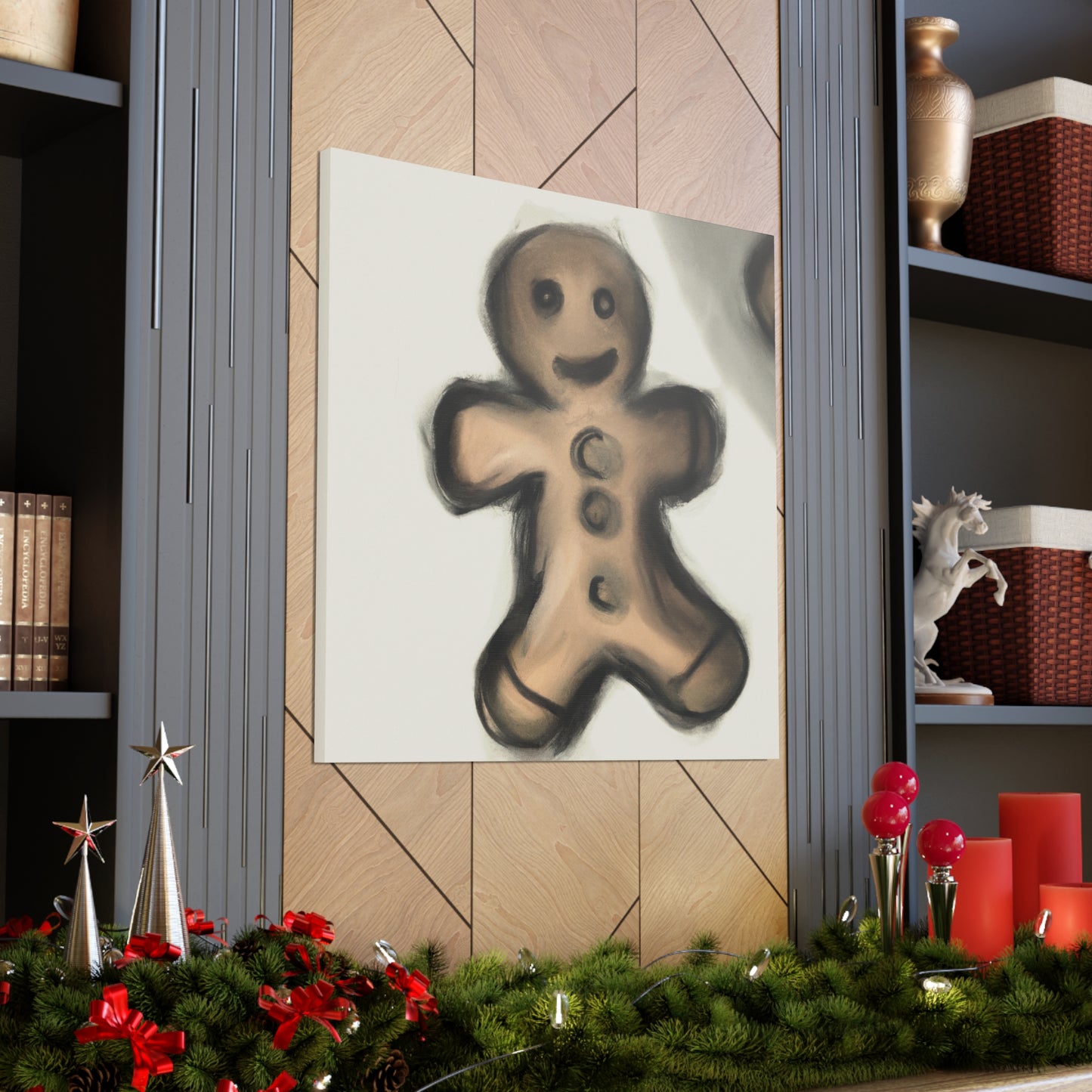 Gingerbread Man Symphony - Canvas