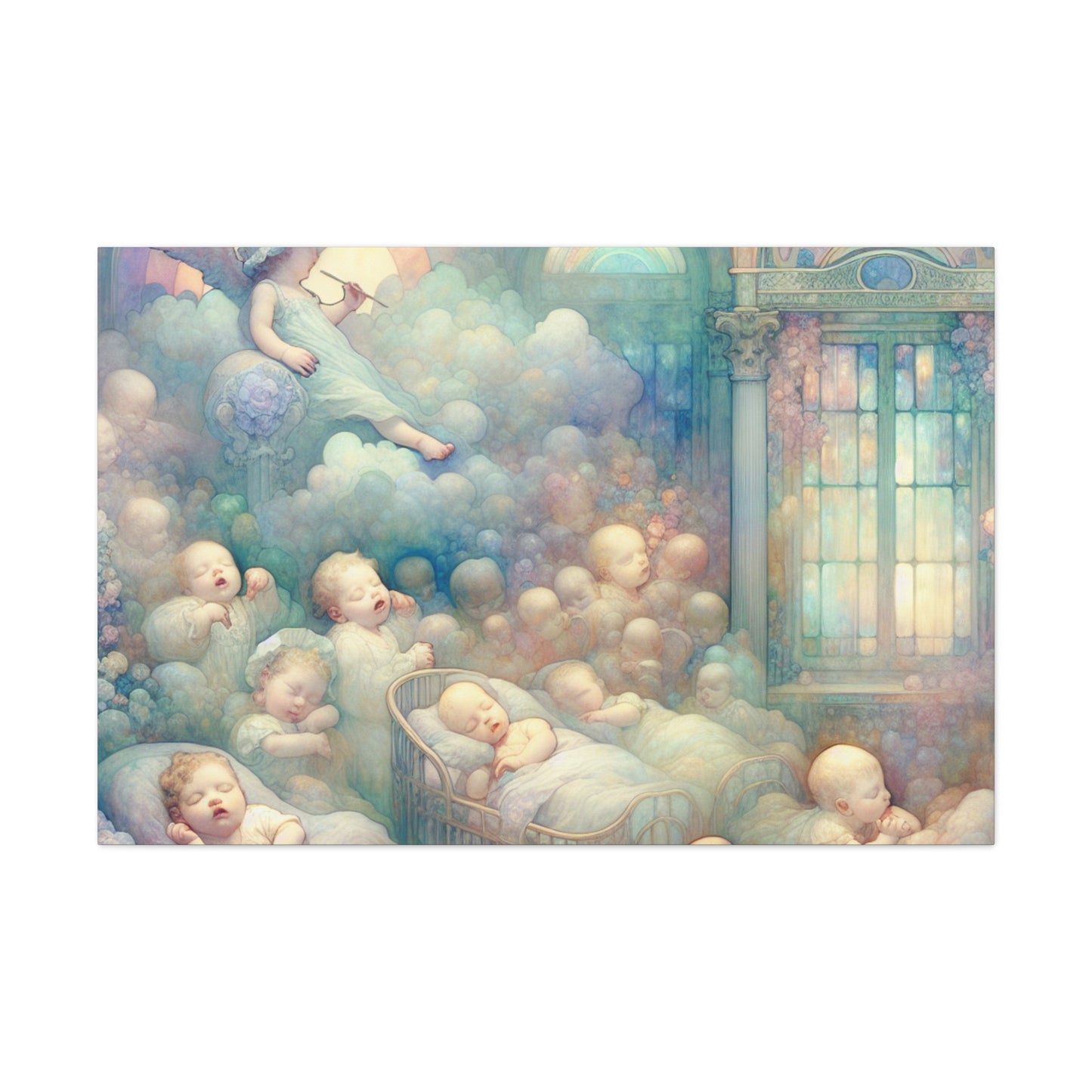 Whimsical Heavenly Serenade - Canvas