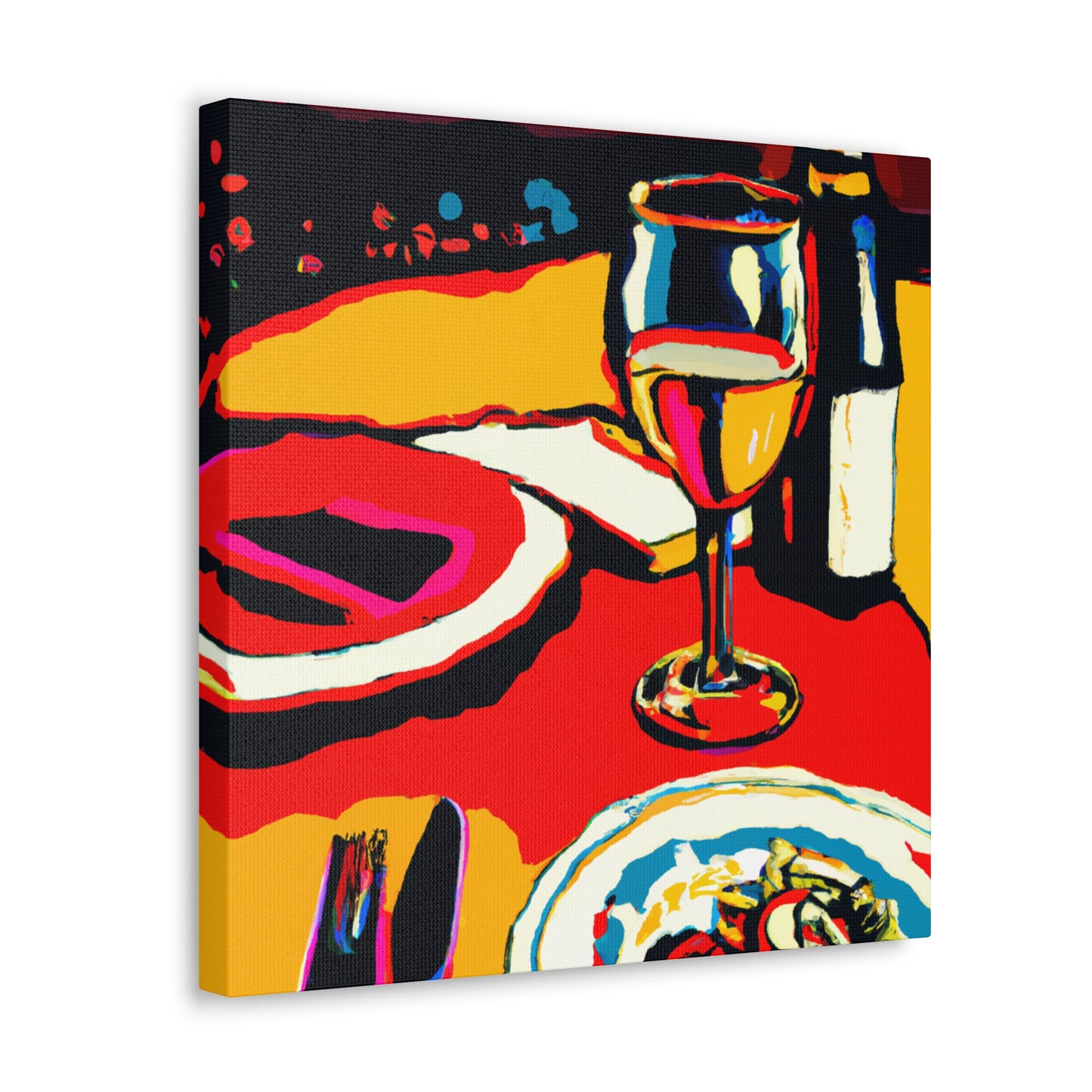 "Dining In Splendor." - Canvas