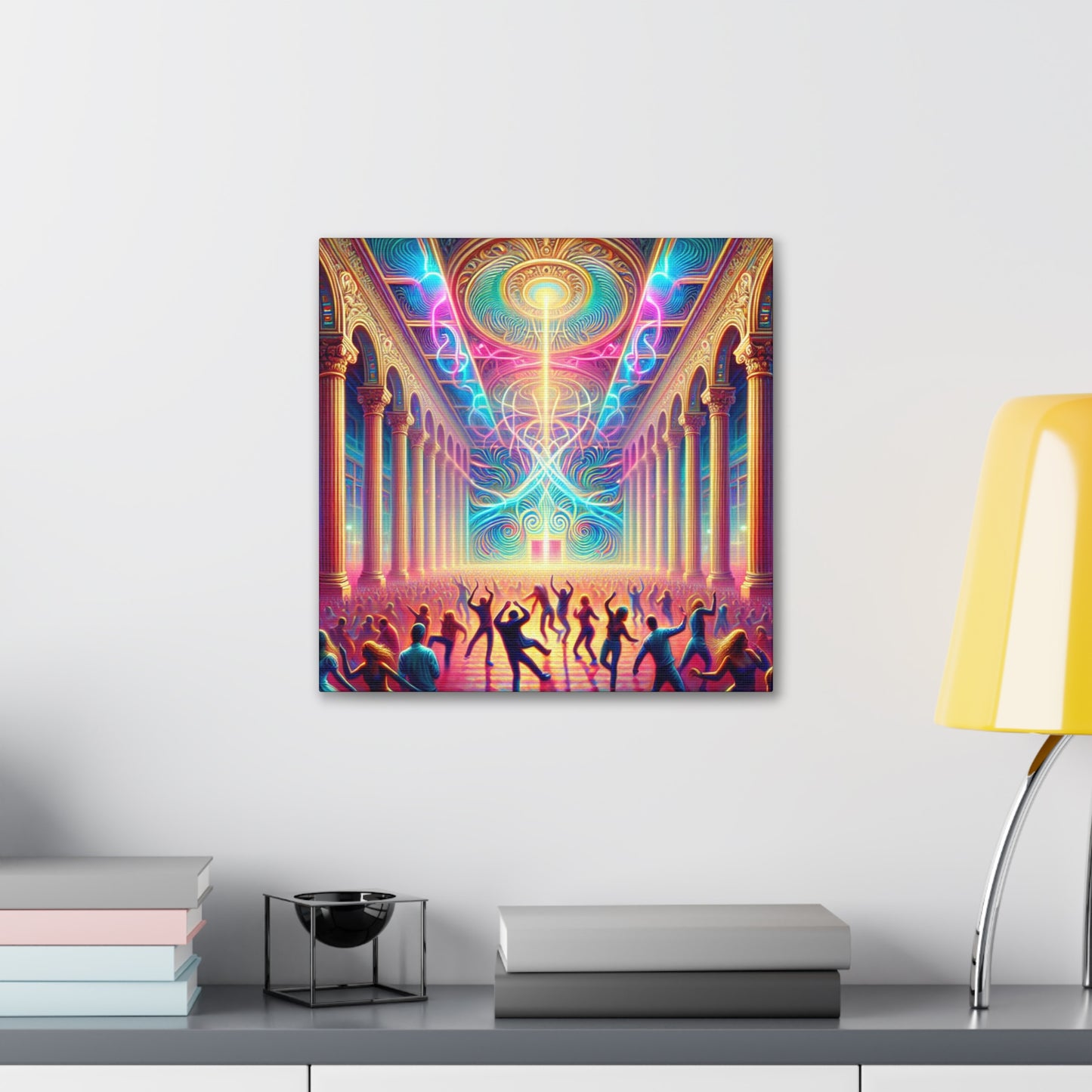 Euphoric Midnight Revelry - Canvas