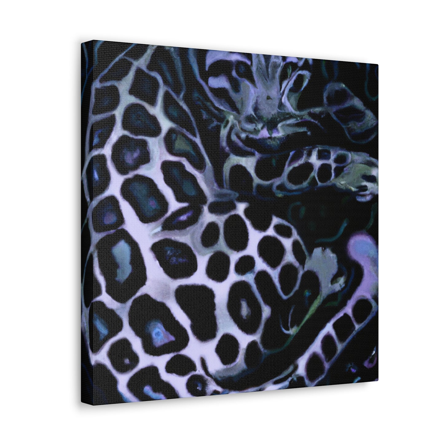 "Clouded Leopard Dreamscape" - Canvas