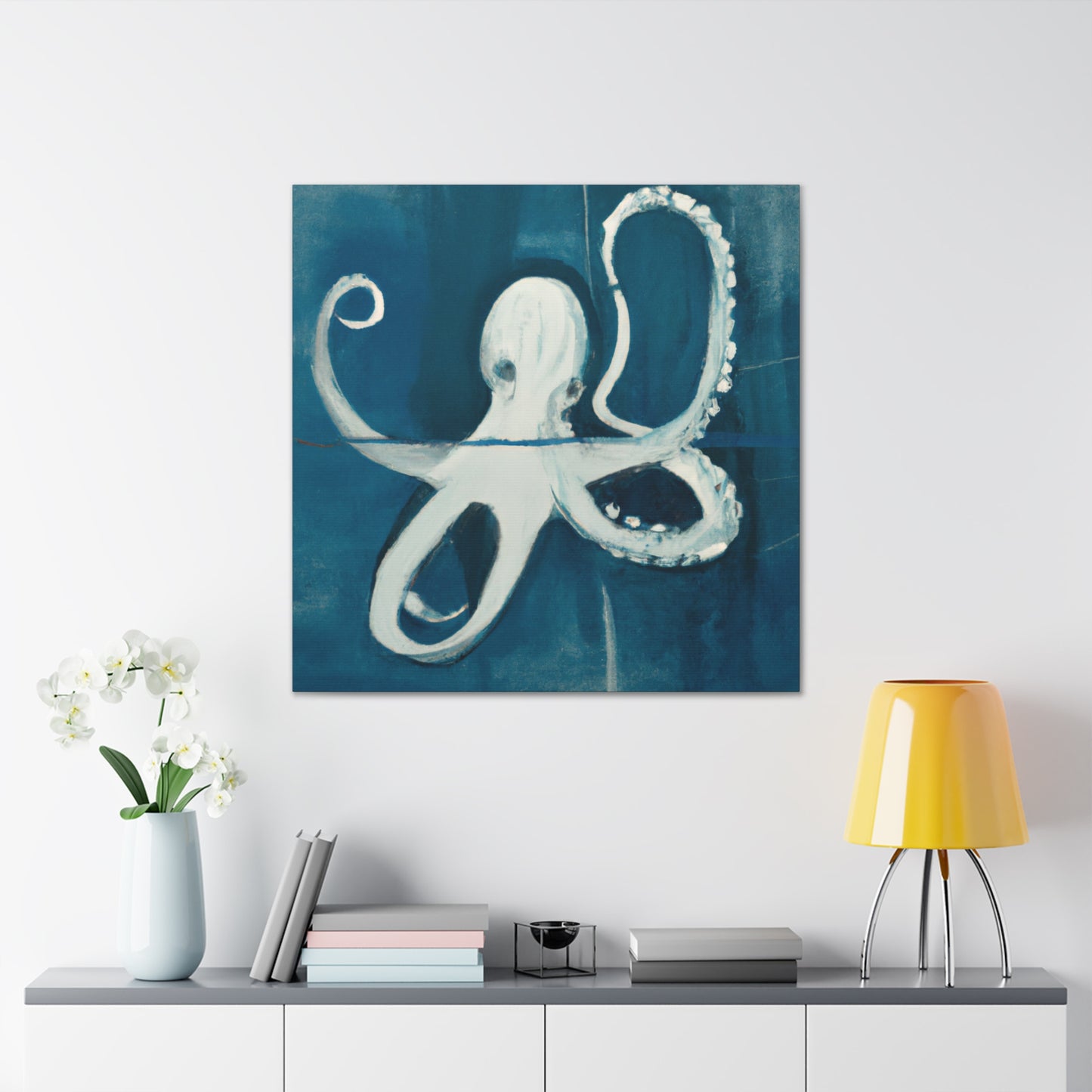 Octopuses in Abstraction - Canvas