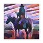 Cowboy on the Range - Canvas