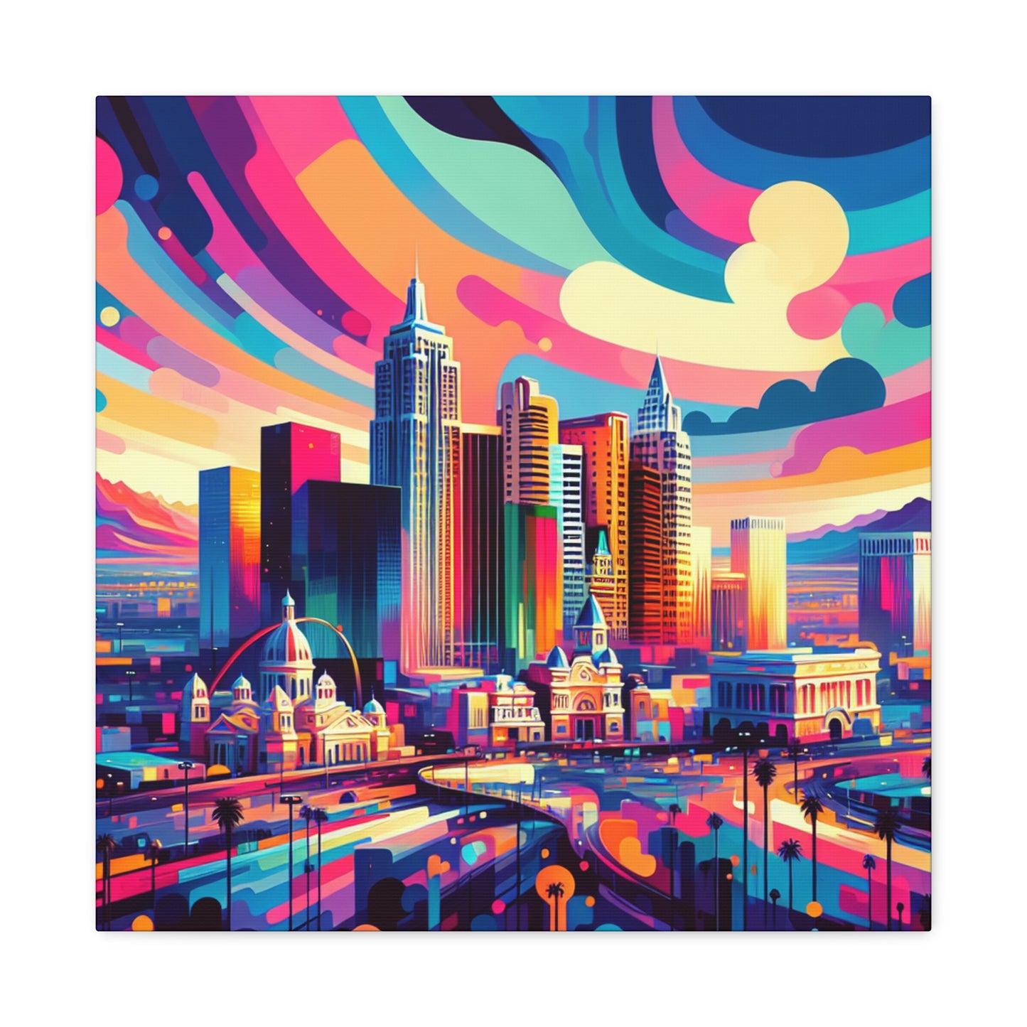 Viva Las Vegas Dreams - Canvas