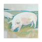 "Pig in Expressionism" - Canvas