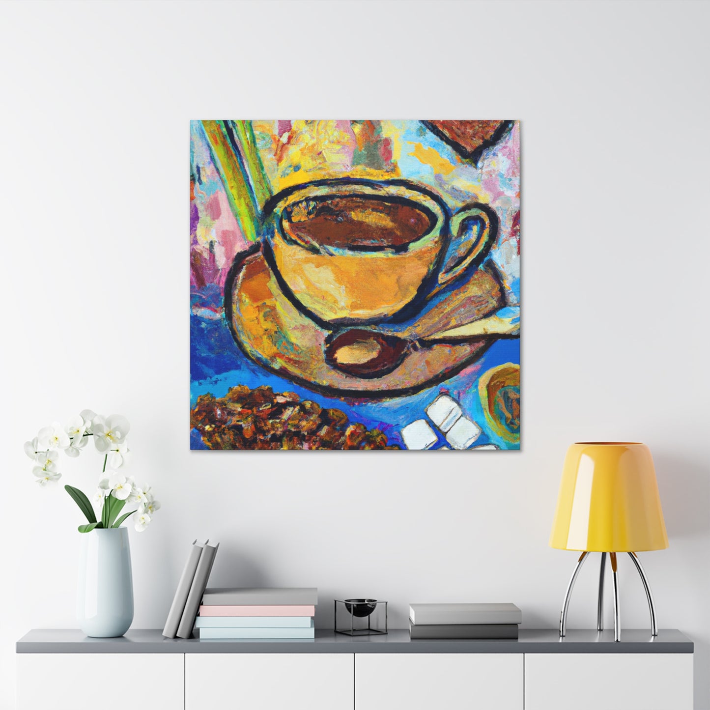 Coffee in Impressionism - Canvas