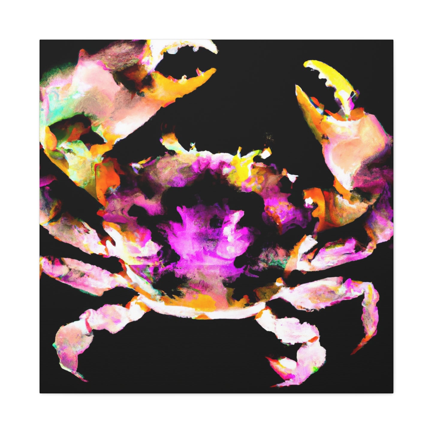 Crab's Colorful Dance - Canvas