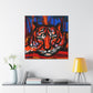 Tiger in the Wilderness - Canvas