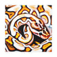 "Majesty of Ball Python" - Canvas