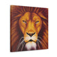 Lion in Hyperrealism - Canvas