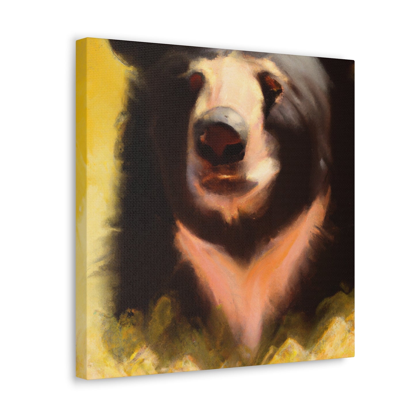 "Bear amidst Wilderness" - Canvas