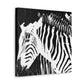 "Zebra Abstract Expressionism" - Canvas