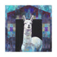 "Alpaca in Art Deco" - Canvas