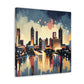 Urban Elegance Unveiled - Canvas