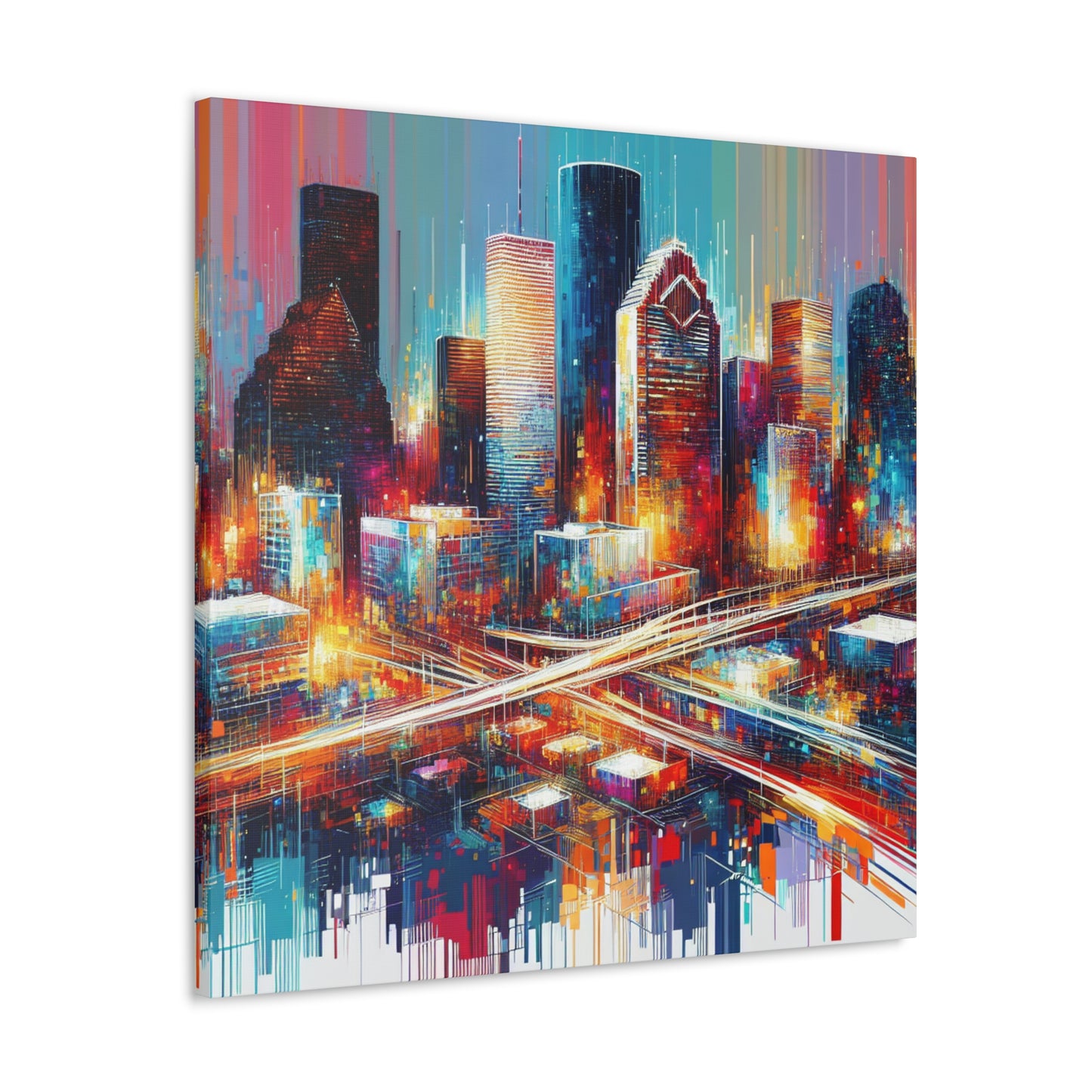 "Cosmic Houston Odyssey" - Canvas