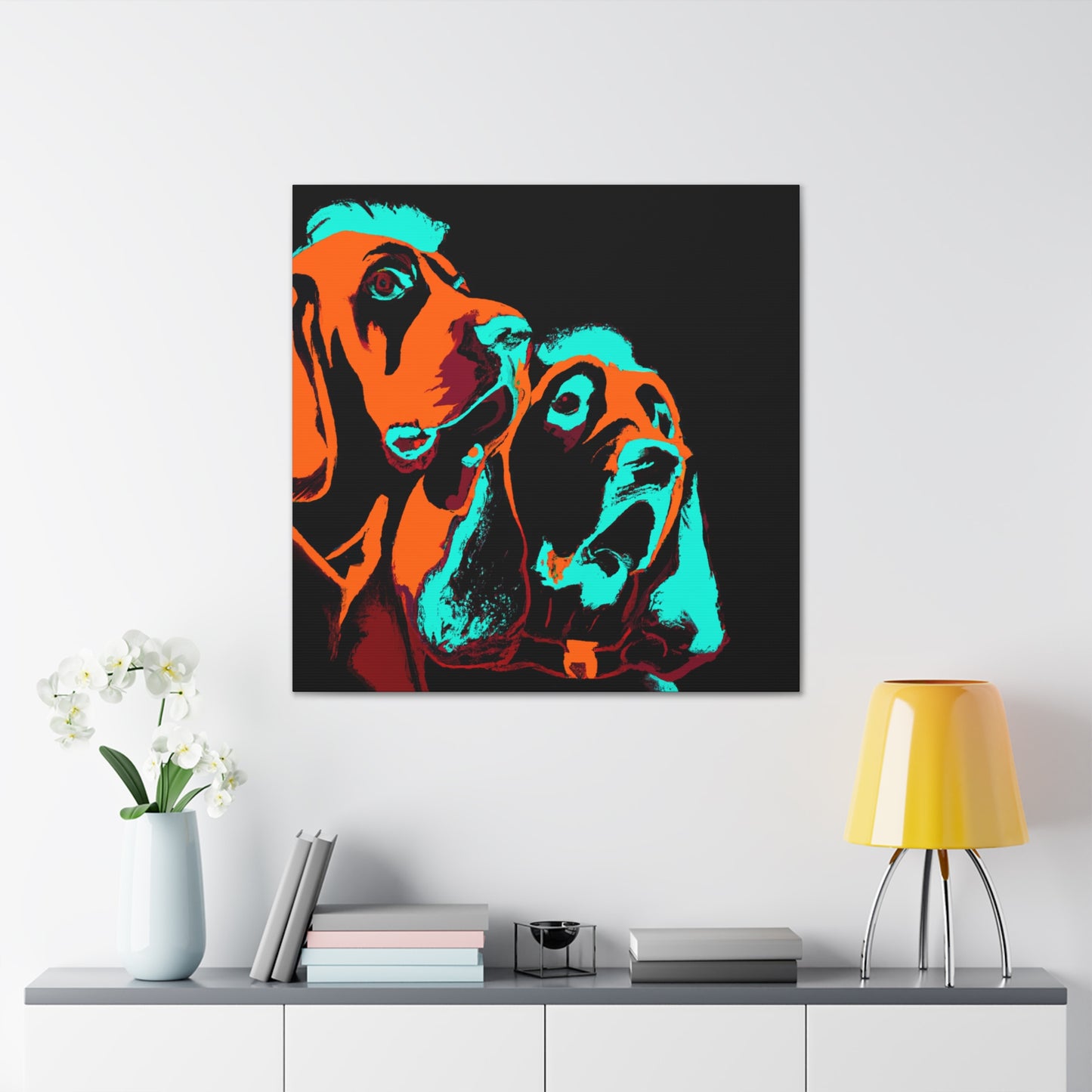 "Irish Setter Portrait 1925" - Canvas