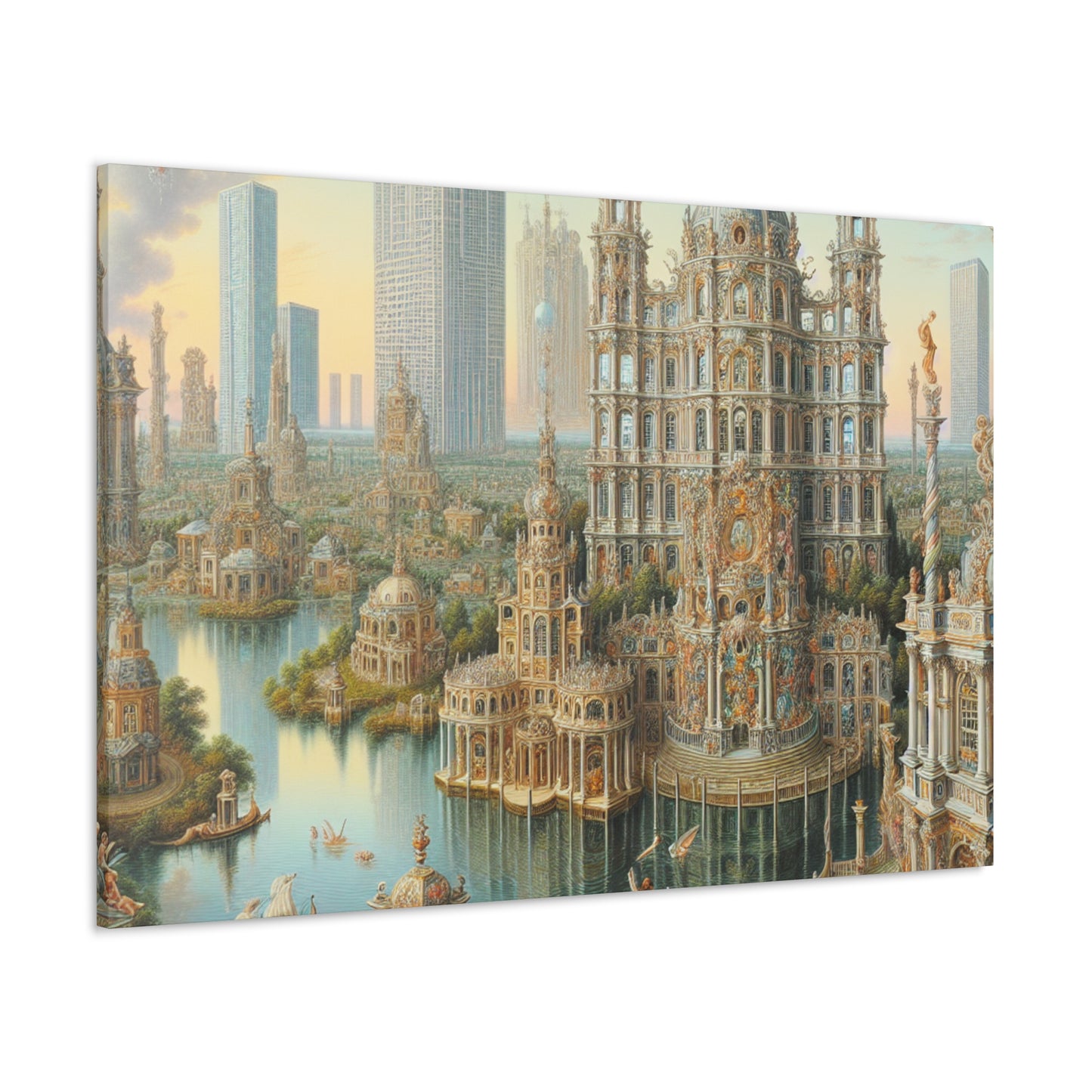 Sunlit Paradise of Dreams - Canvas