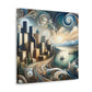 Emerald City Elegance - Canvas