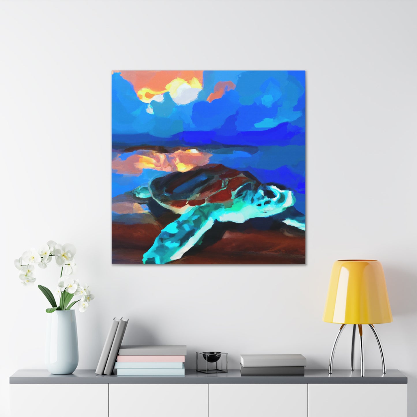 Sea Turtle Odyssey - Canvas