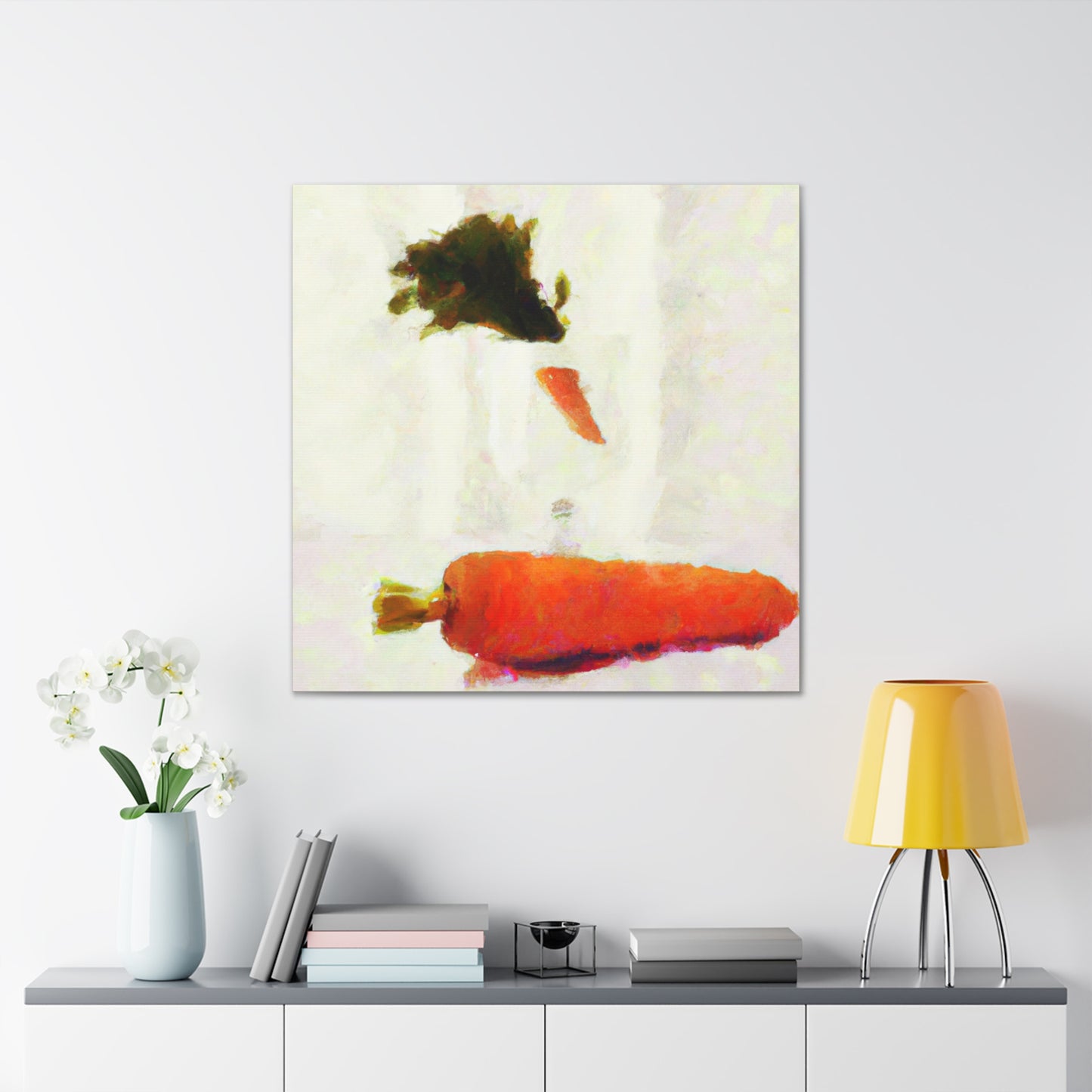 Carrots by Monet - Canvas