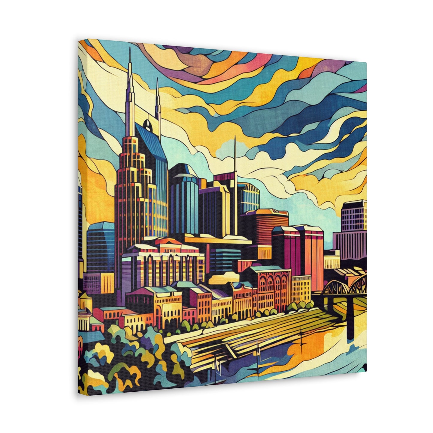 "Enchanting Nashville Reverie" - Canvas