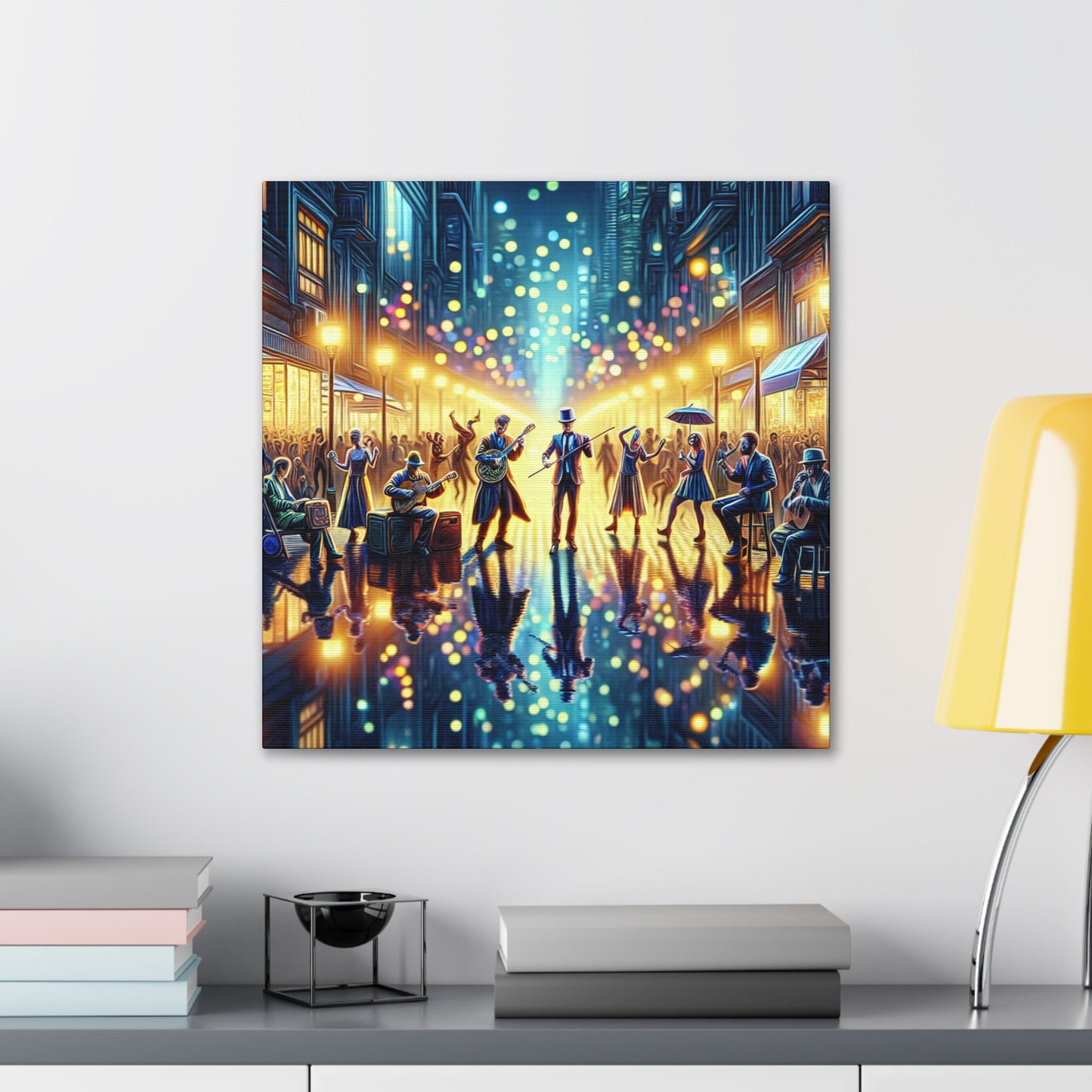 "Mimes of the Metropolis" - Canvas