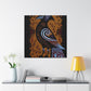 "American Crow Art Deco" - Canvas