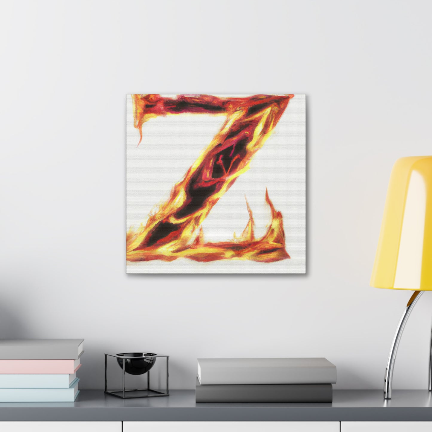 Z's Expressionistic Journey - Canvas