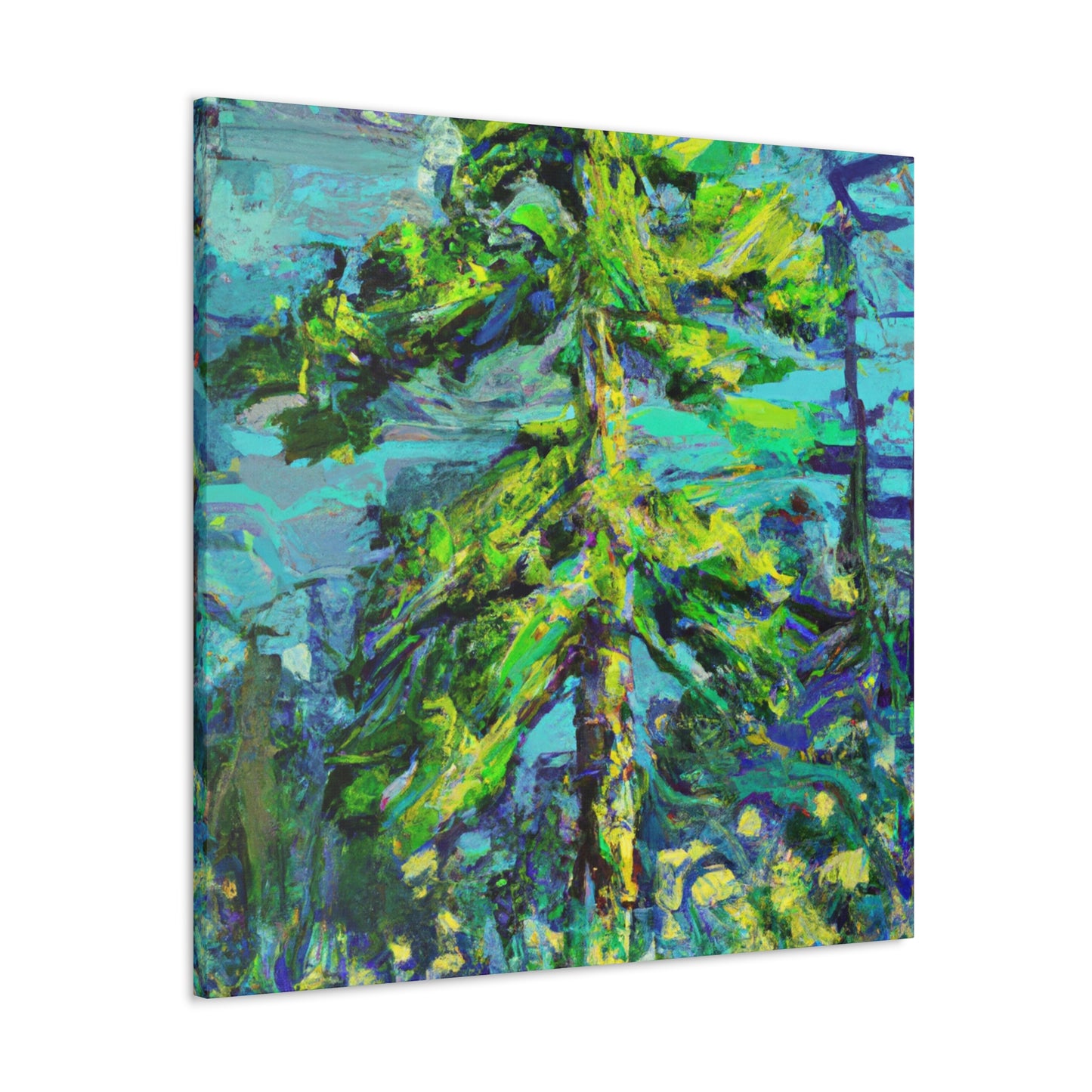 "Pine Tree Dreamscape" - Canvas