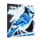 "Blue Jay's Surreal Dream" - Canvas