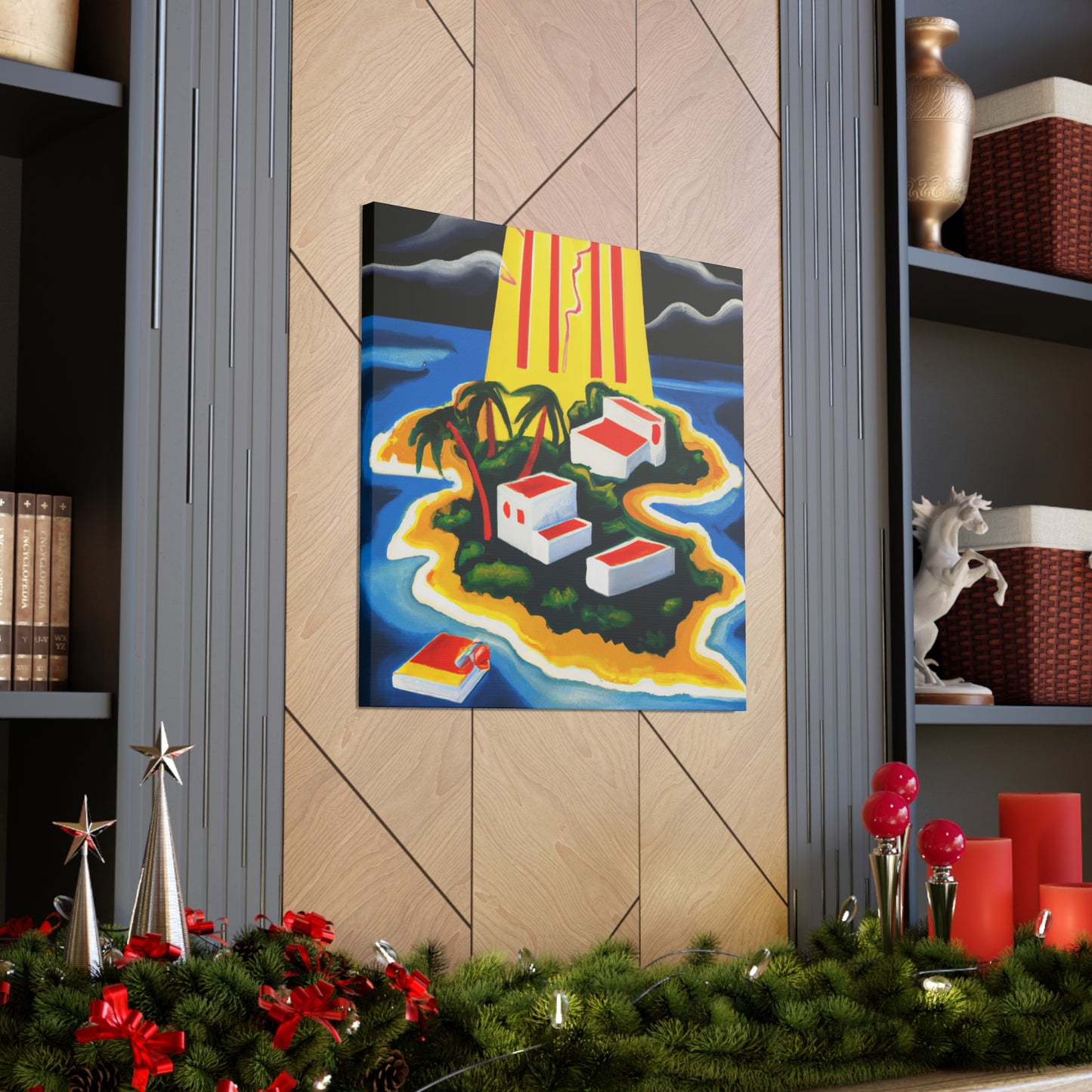 Island Paradise Deco - Canvas