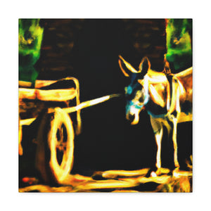 The Mule's Majesty. - Canvas